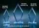 Blue Reverse Bevel Arrowhead Award